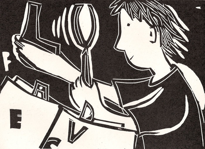illustrazioni, chi legge è curioso