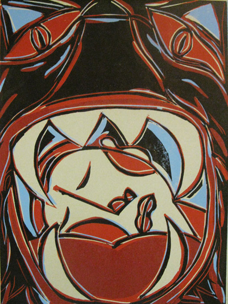 illustrazioni, cappuccetto rosso di mirta caccaro