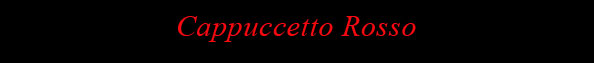 cappuccetto rosso
