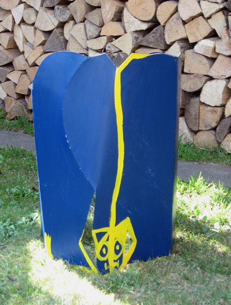 scultura in lamiera