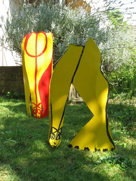 scultura in lamiera